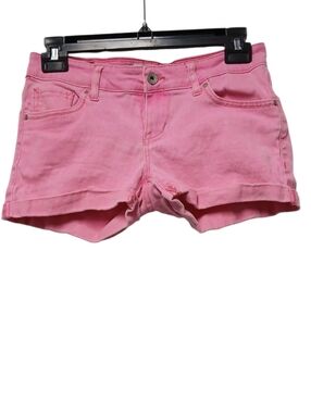 Levi's Denim Shorty Shorts Pink Wash Juniors-Size 5
